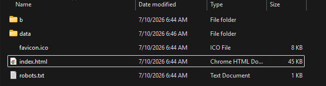 Folder Properties